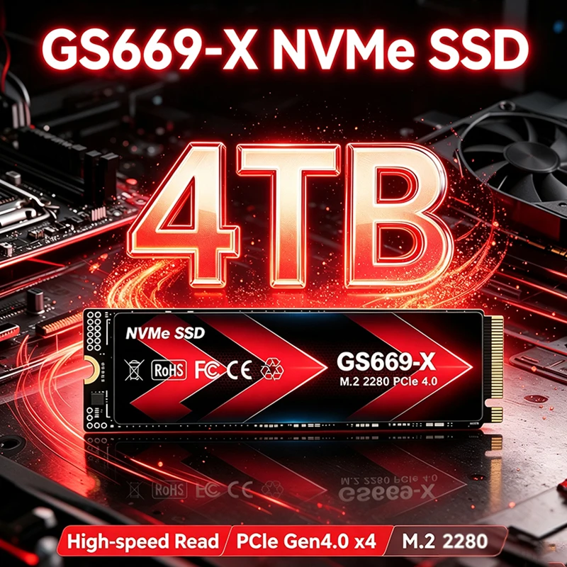 New Original GS669-X NVMe SSD  - M.2 Nvme 4Tb Pcie 4.0 Ssd review and price