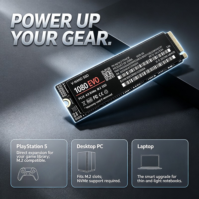 NEW High Performance 1080 EVO  - M.2 Nvme 4Tb Pcie 4.0 Ssd review and price