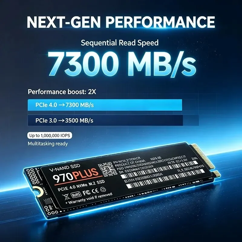 970 PRO 7300MB/s PCIe 4.0 X4 M - M.2 Nvme 4Tb Pcie 4.0 Ssd review and price