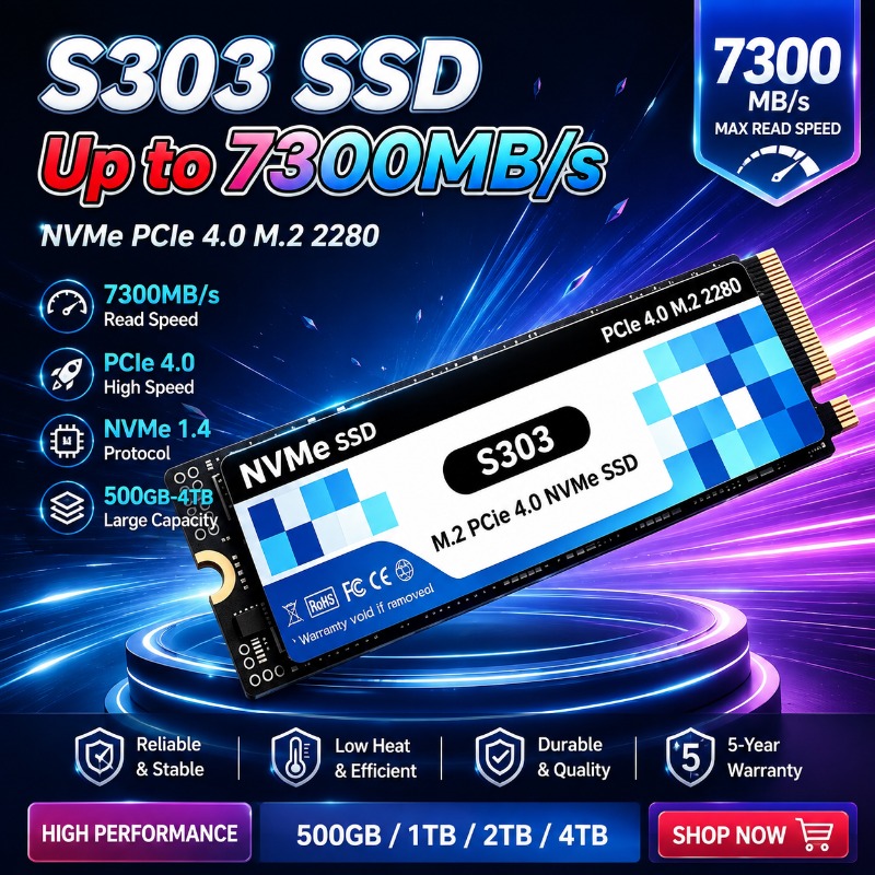 S303 M.2 NVMe Internal 500GB/1 - M.2 Nvme 4Tb Pcie 4.0 Ssd review and price
