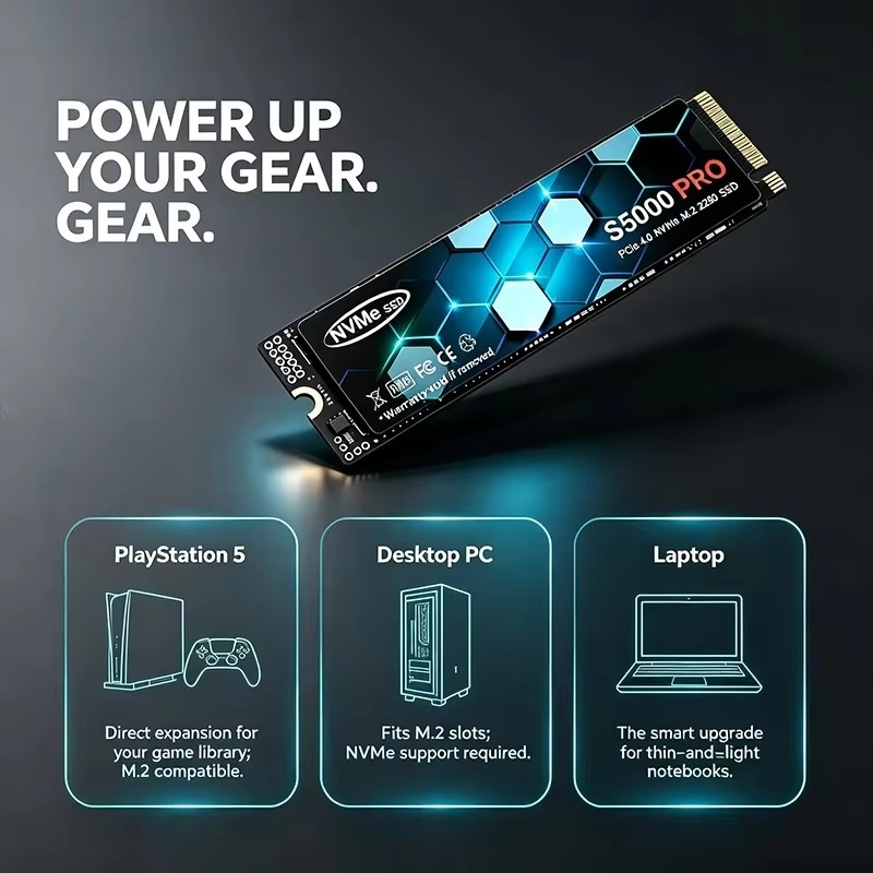 NEW S5000 PRO M.2 SSD Hard Dis - M.2 Nvme 4Tb Pcie 4.0 Ssd review and price