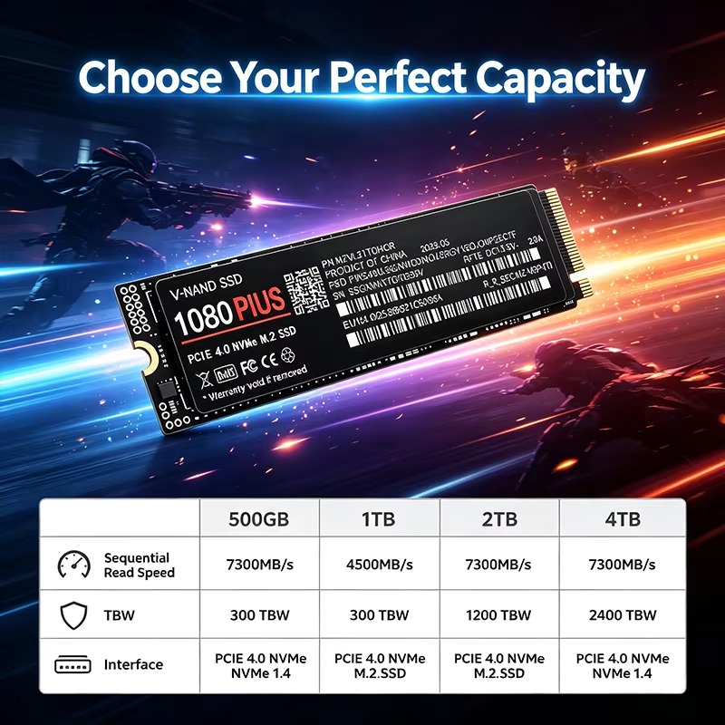 Gaming M.2 NVMe SSD 1080 PLUS  - M.2 Nvme 4Tb Pcie 4.0 Ssd review and price